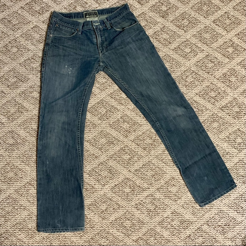 Levi’s 514 32x34 slim straight leg weathered dark blue
